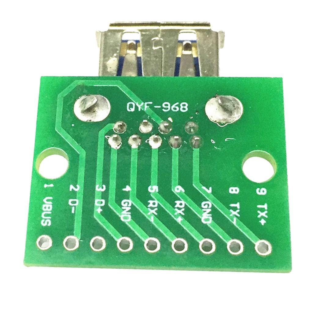 3PCS USB 3.0 Female To DIP Board Module 9pin Adapter Converter-picture-35