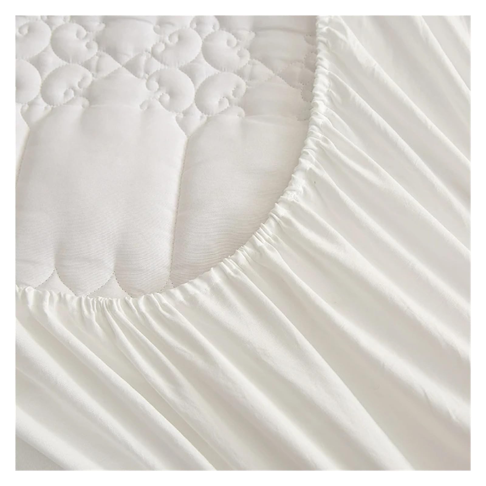 Protector de colchón Impermeable, Funda algodón, Cama Suave, sin Almohada para ColchóN(Pink,120x200cm(47x79 in))