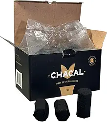 CARVÃO FIBRA DE COCO HEXAGONAL 1kg IMPORTADO