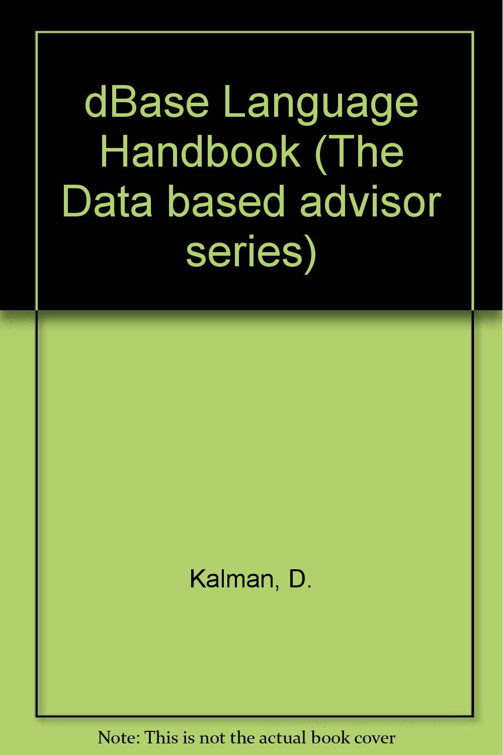 dBase Language Handbook