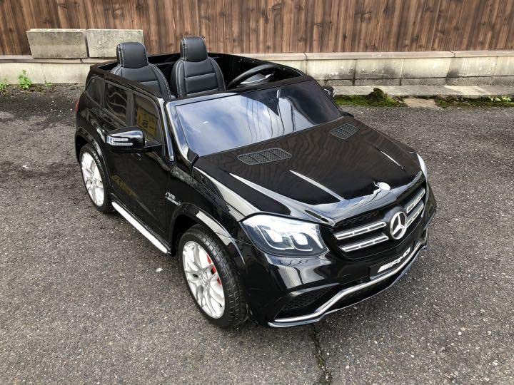 Amazon.co.jp: 子供用電動自動車 ベンツGLS63 二人乗り ラジコンカー