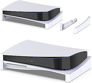 Horizontal Stand for PS5 Console, MENEEA for PS5 Accessories Base Compatible with Playstation 5 Disc & Digital Editions
