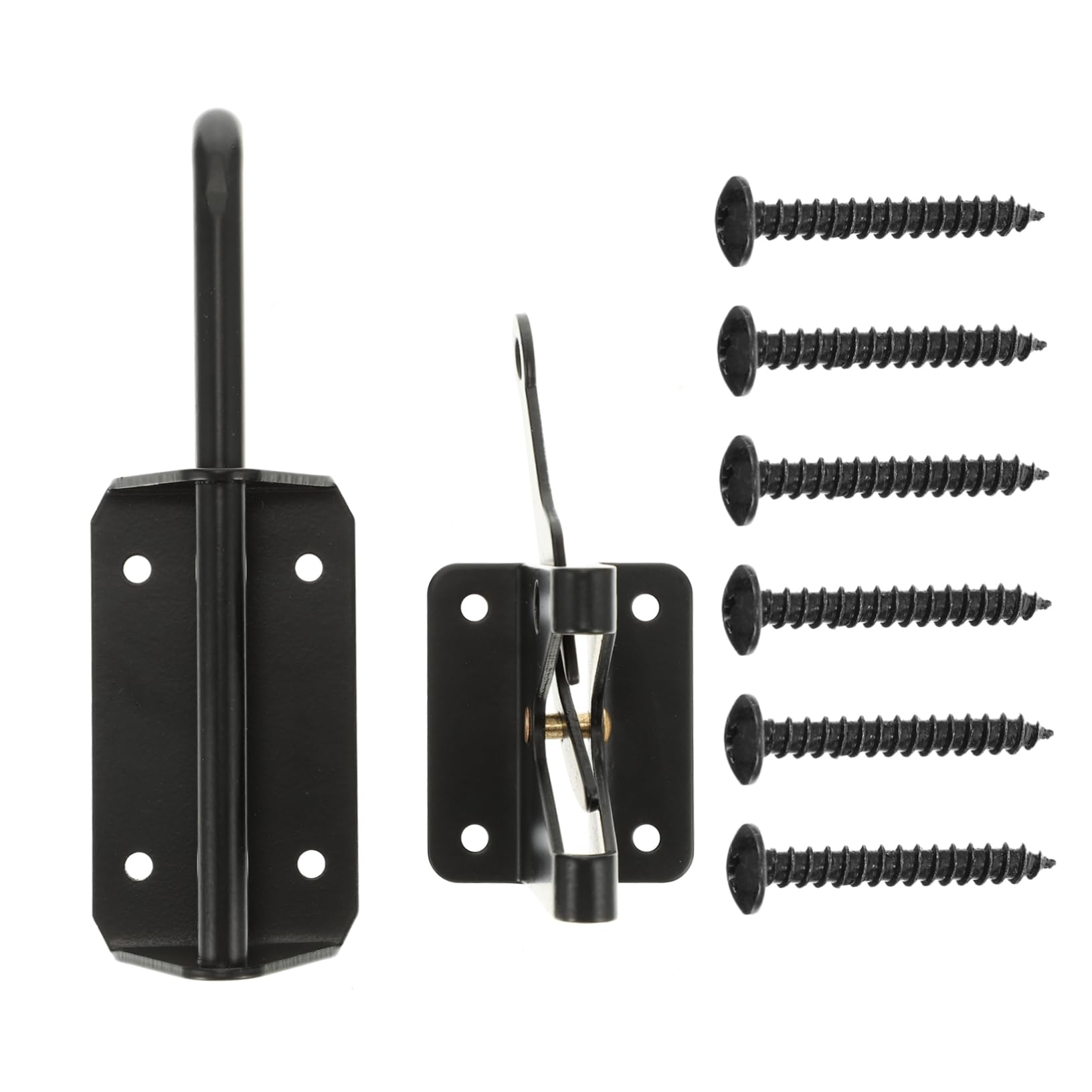 Loquet de Portail Coulissant Robuste en Spcc Noir pour Porte