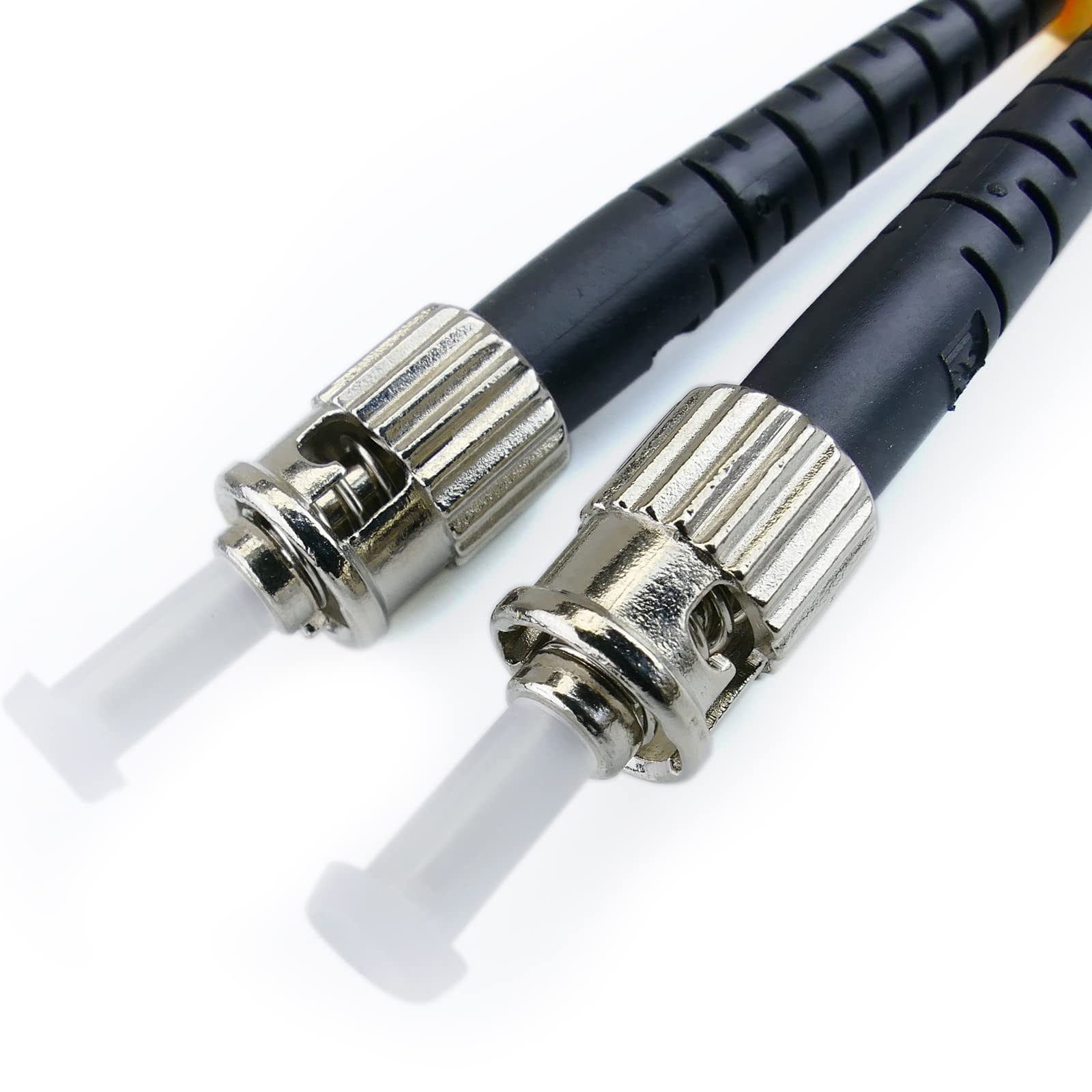 Cable De Fibra Óptica ST/PC A SC/PC Monomodo Duplex OS2 9/125 µm – 3 Metros, Para Redes Y Comunicaciones