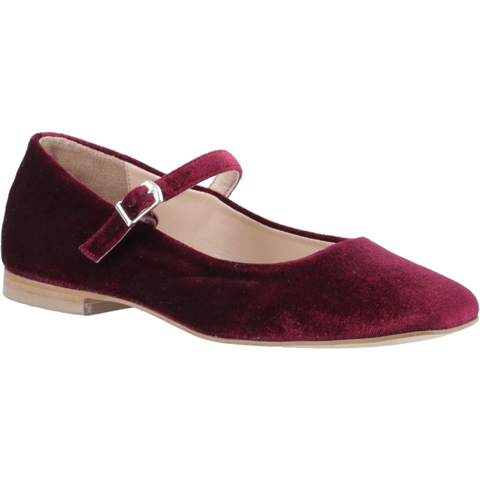 Hush Puppies Pasha Velvet Scarpe Bordeaux Donna, Rosso Scuro, 36 Eu - 4