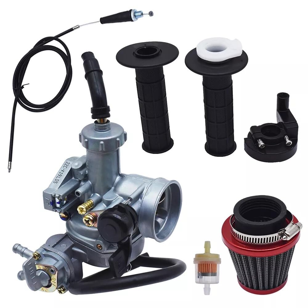 JHYMGND Car Styling Carburetor & Throttle Handle Bar Air Filter for Honda CT90 CT110 Carb Parts