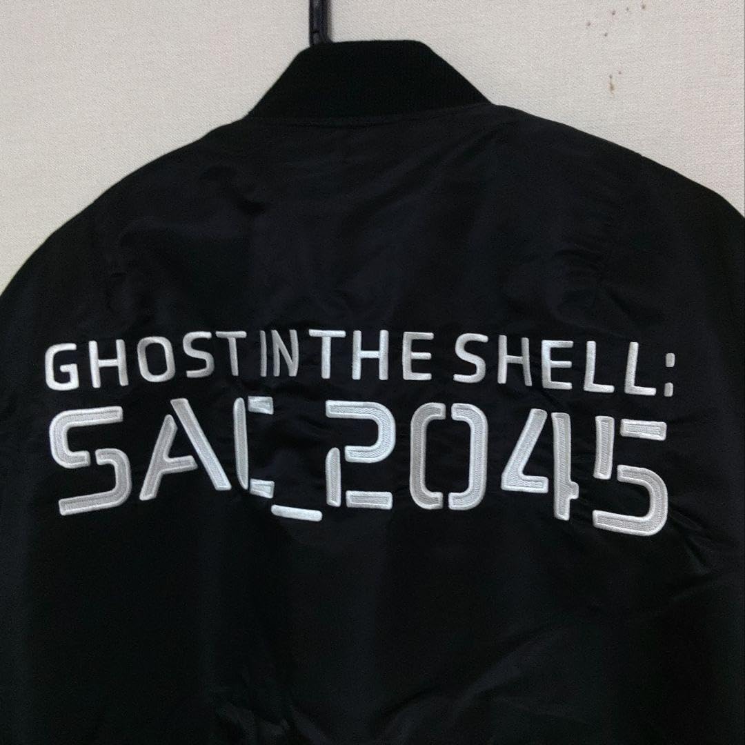 Amazon.co.jp: AVIREX×攻殻機動隊 SAC_2045 限定 コラボ MA-1黒XL