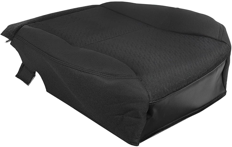 Passenger Side Bottom Cloth Seat Cover, Replacement Seat Covers Compatible for 2007-2014 Silverado GMC Sierra Yukon Chevy Avalanche Black