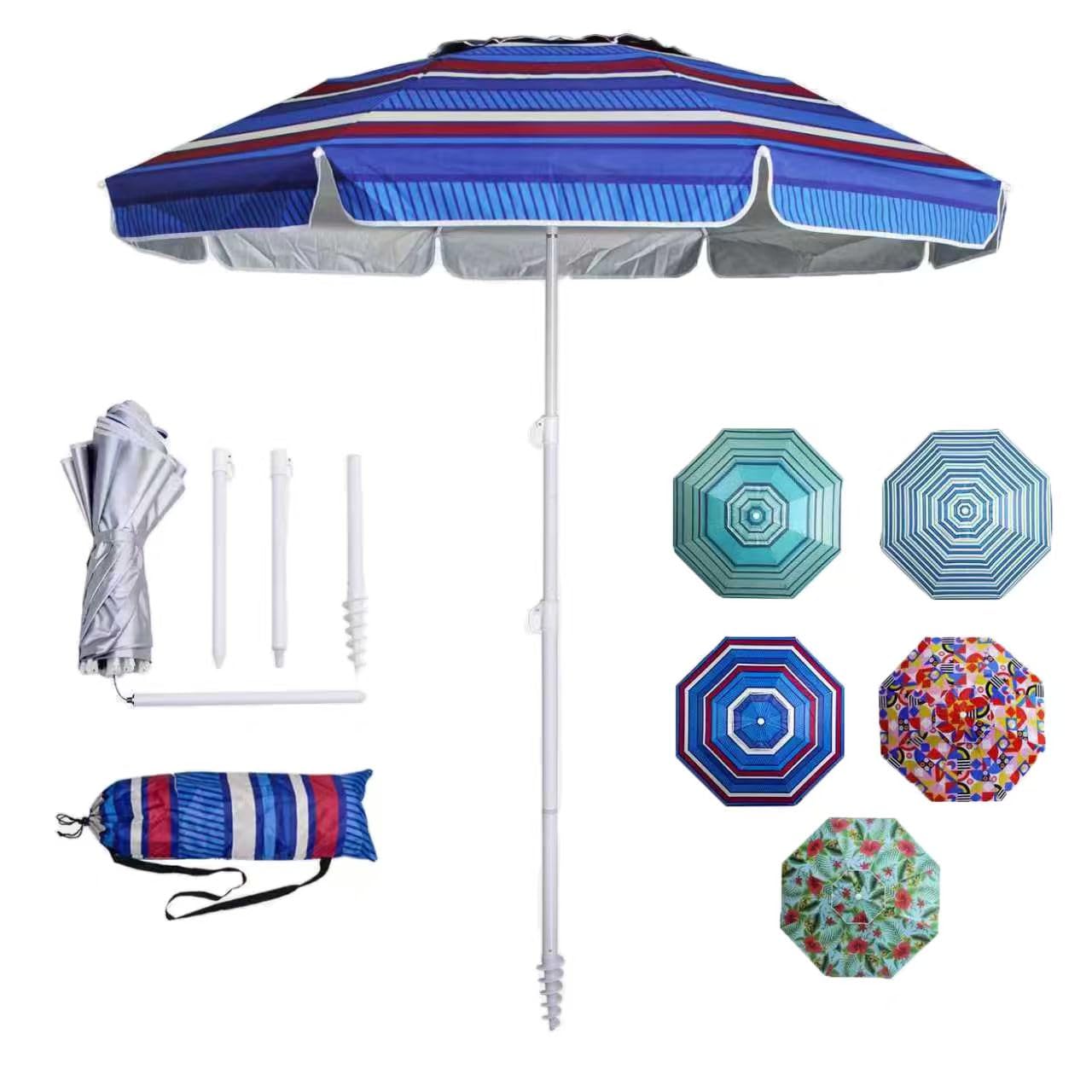LOTTAFUN 6ft Beach Umbrella