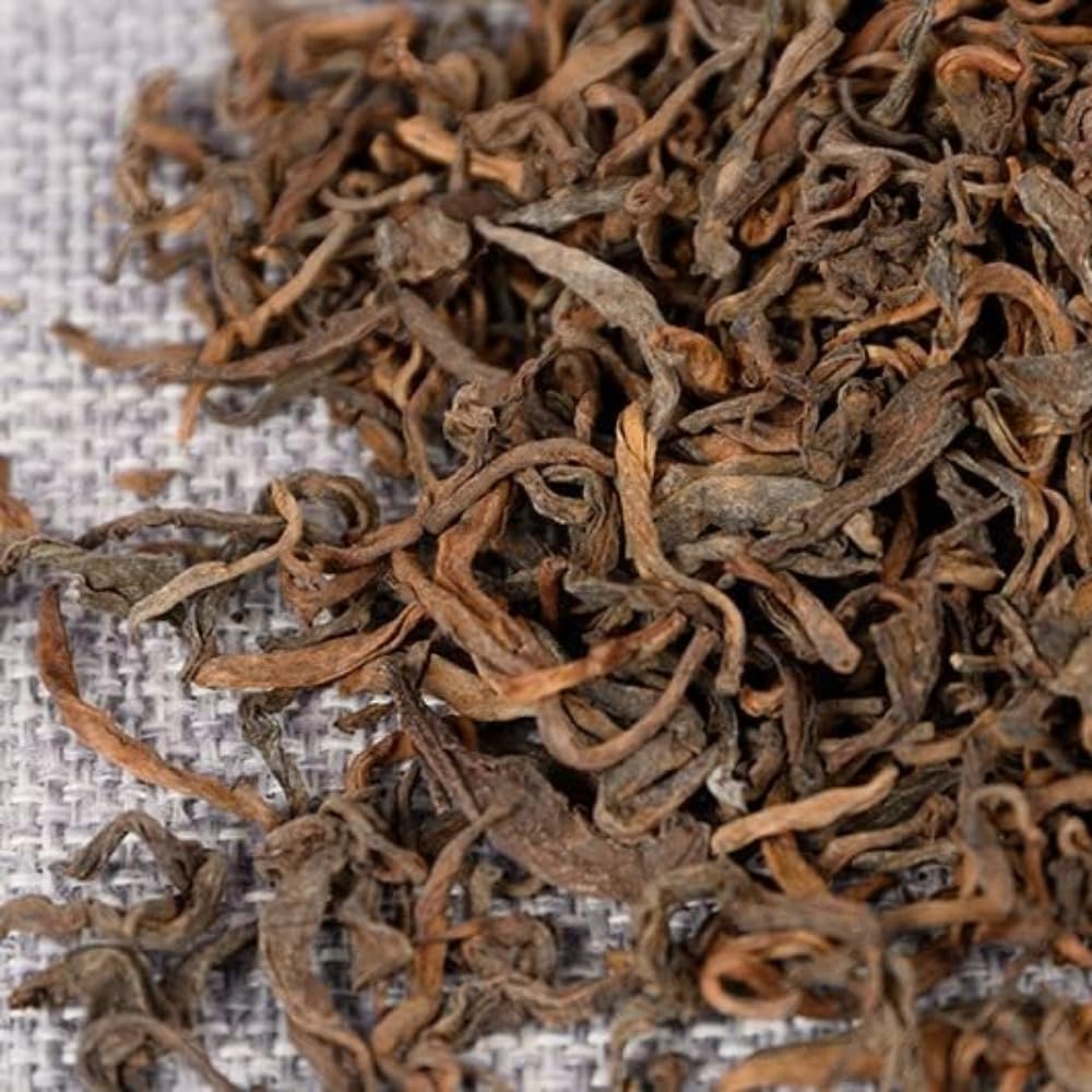 Herbaciany Król Dojrzała Herbata Pu 'er -Herbata Sypana, Łagodny Z Dziesięcioletnim Zapachem 250g / 8,82 Uncji
