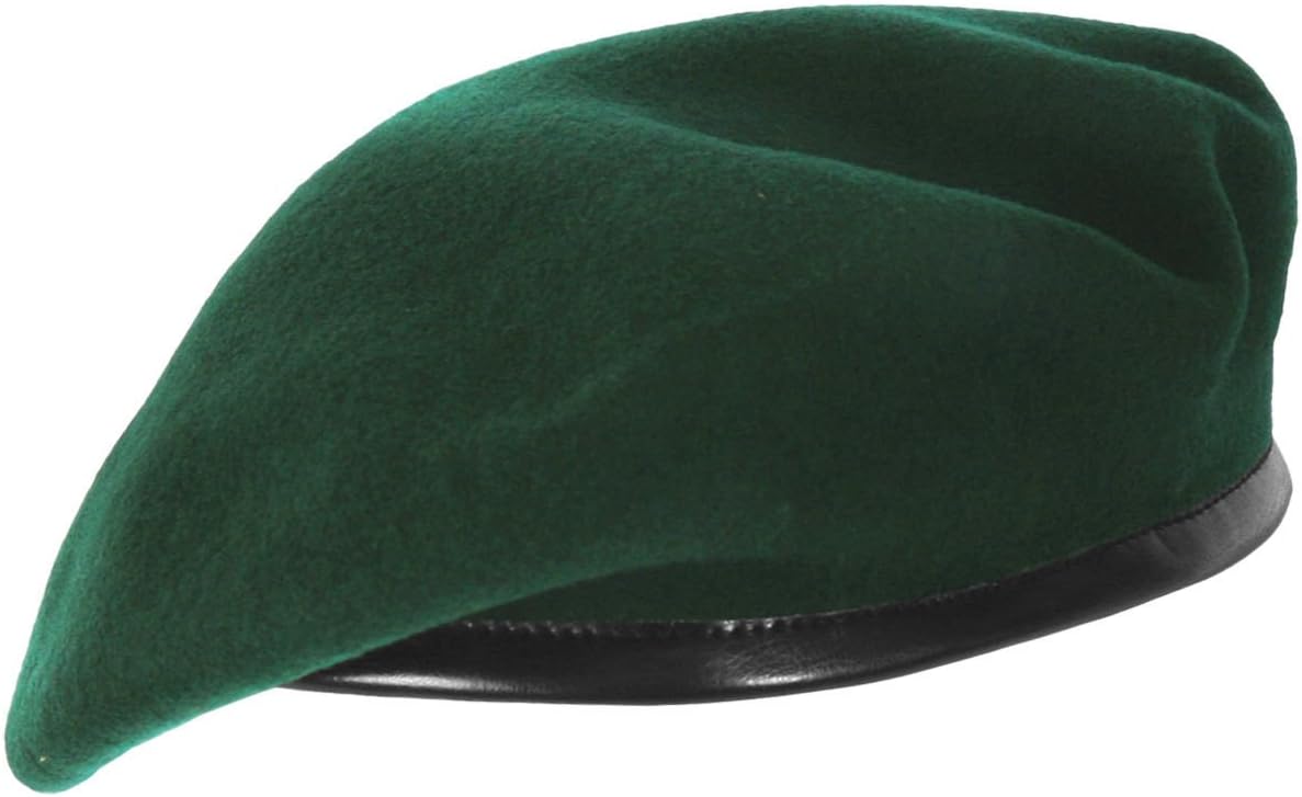 SILAK Iconic Parisian Beret – Army Style Cap, Che Guevara Inspired Fashion, Woolen French Beret Hat for Men and Women