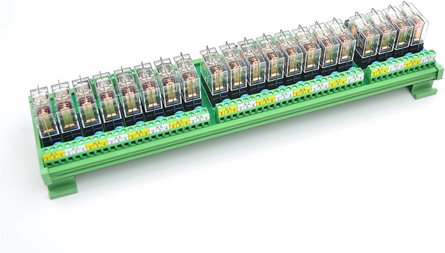 Amazon.com: Boartechs SPDT DIN Rail Mount 20 Channels 1NO+ 1NC, 1 SPDT ...