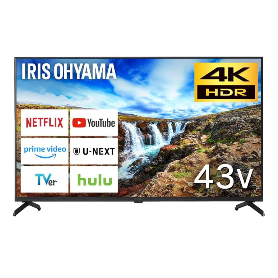 Amazon.co.jp: アイリスオーヤマ テレビ 43V型 4K Google TV LT