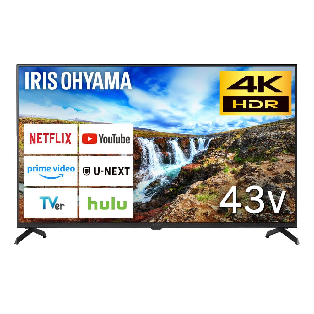 Amazon.co.jp: アイリスオーヤマ テレビ 43V型 4K Google TV LT
