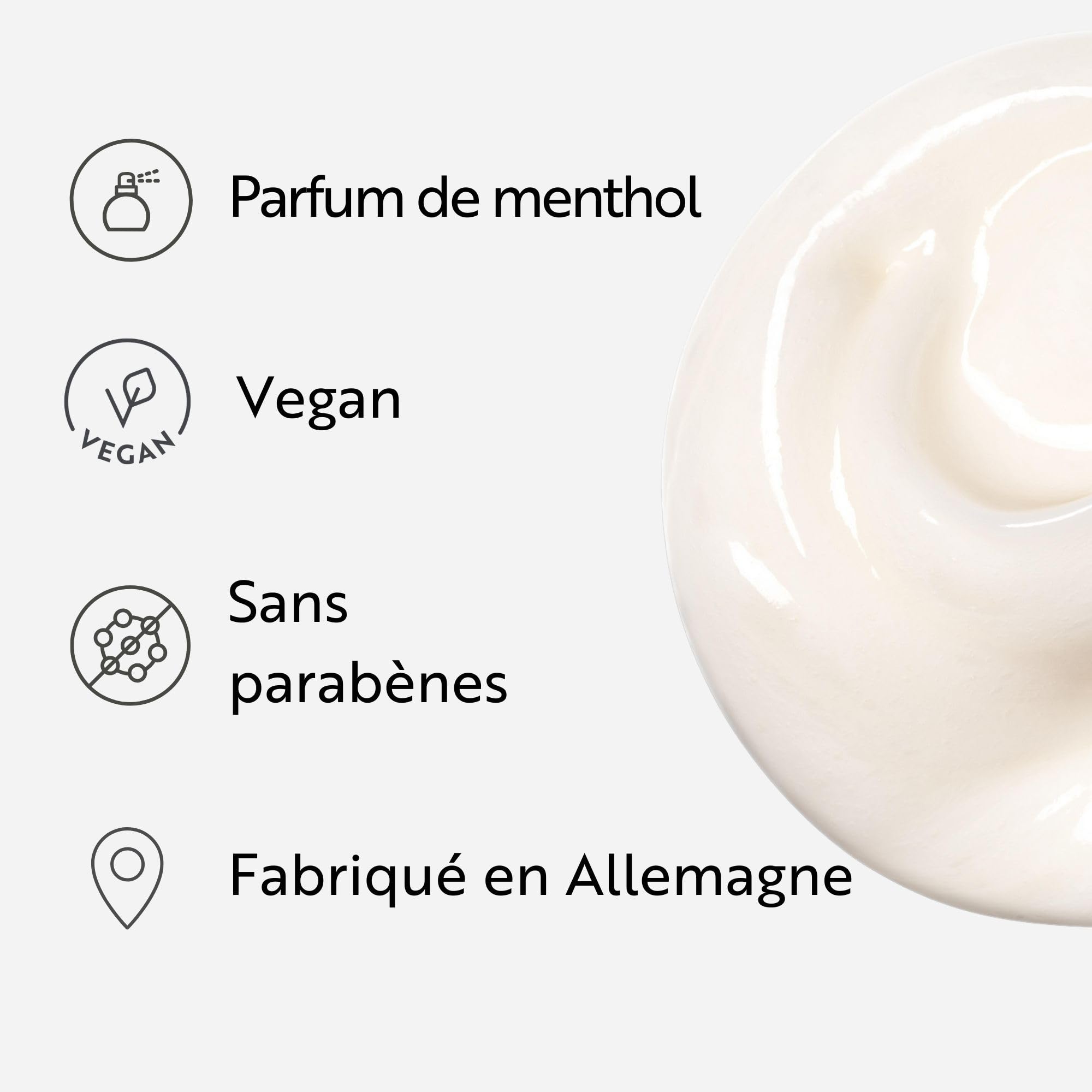 ahuhu Thickening Après-Shampoing Caféine Bio Format XXL (500 ml) | Shampoing à la caféine bio pour des cheveux épais et revitalisés, décolle les racines et apporte un volume instantané