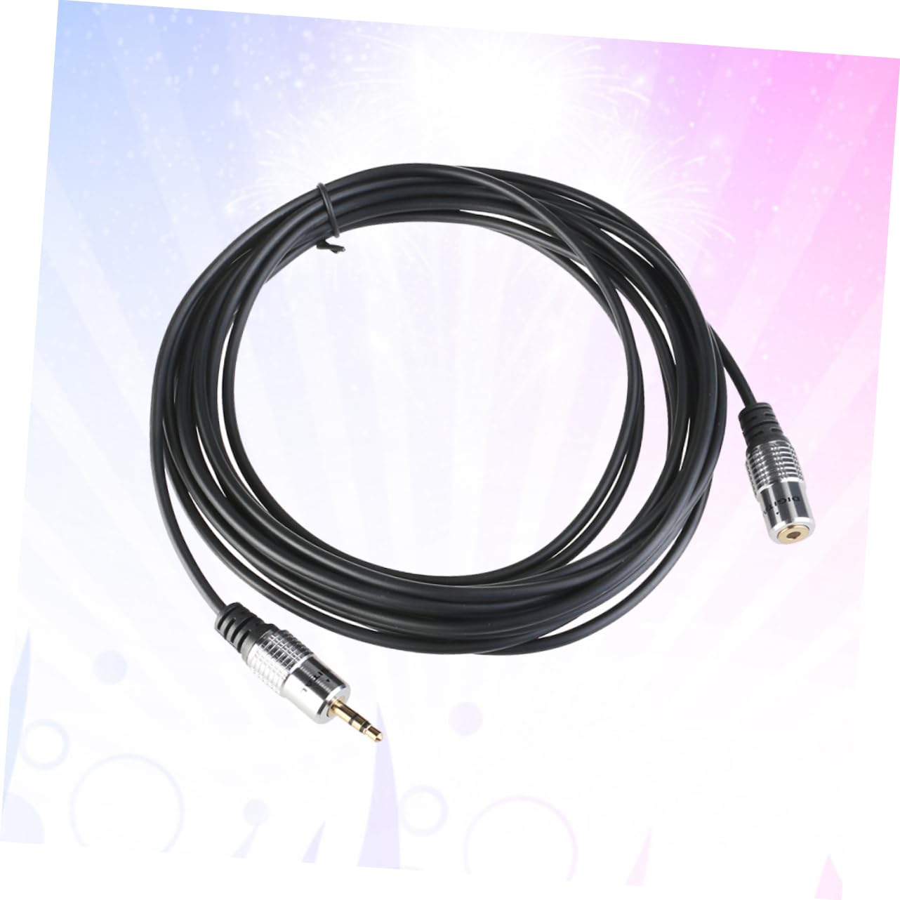 UKCOCO 2 Set Di Cavi Audio Stereo Da 3 5 Mm Maschio A Femmina in Lega Di Alluminio Cavo Per Cuffie Da 3 5 Mm 2 Pezzi*2