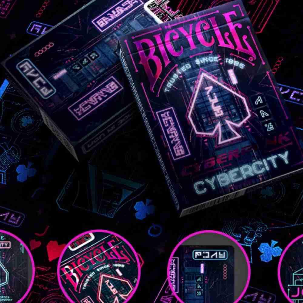 Amazon.co.jp: Zansmart/Bicycle CYBERCITY トランプ1組 - サイバー
