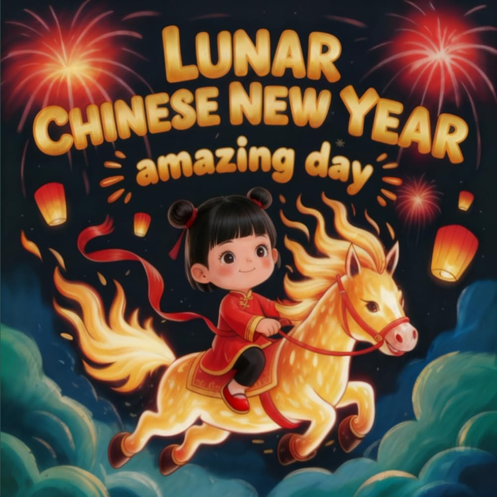 Lunar Chinese New Year: An Amazing Day A Heartwarming Storybook for Kids About Family, Friendship, and Lucky Traditions Fun Zodiac Picture Book for Preschool and Early Readers Ages 3–8