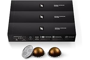 Starbucks Nespresso Vertuo Pods: Double Espresso Chiaro Medium Roast Coffee