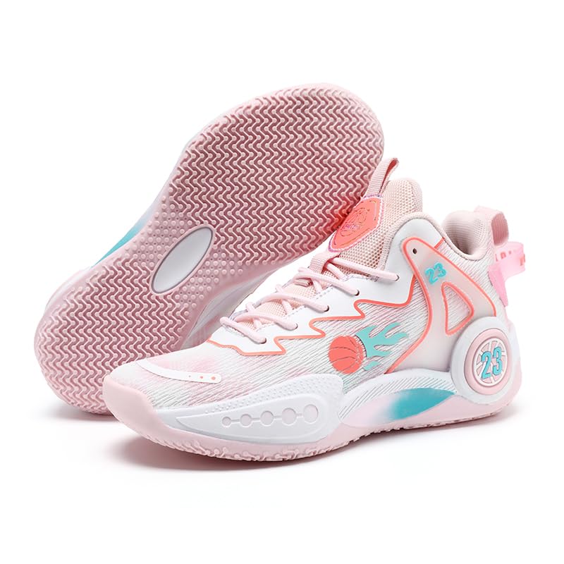 Women Men Basketball Shoes Neutral High Rebound Sport Shoes Breathable Anti Slip Sneakers Fashion Outdoor Sport Volleyball Shoes