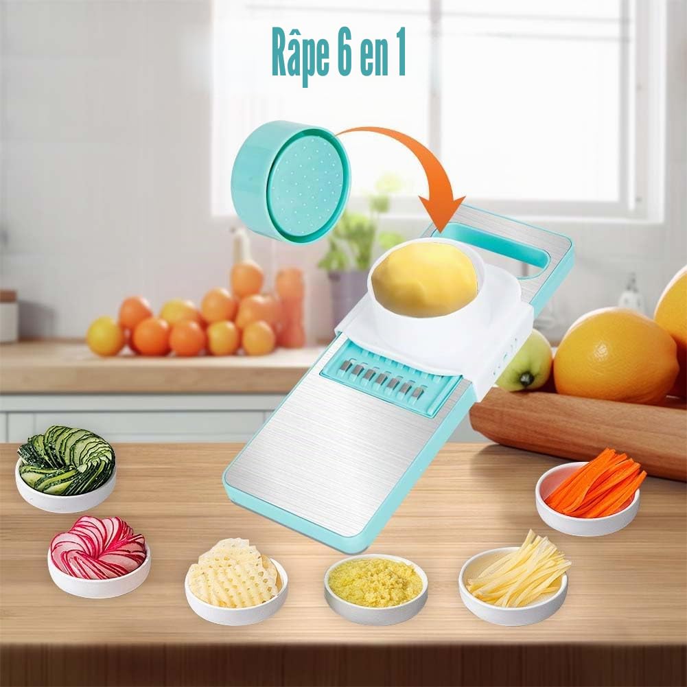 Planche à découper adaptative à une main : planche à découper à une main avec outils de préparation des aliments pour personnes handicapées