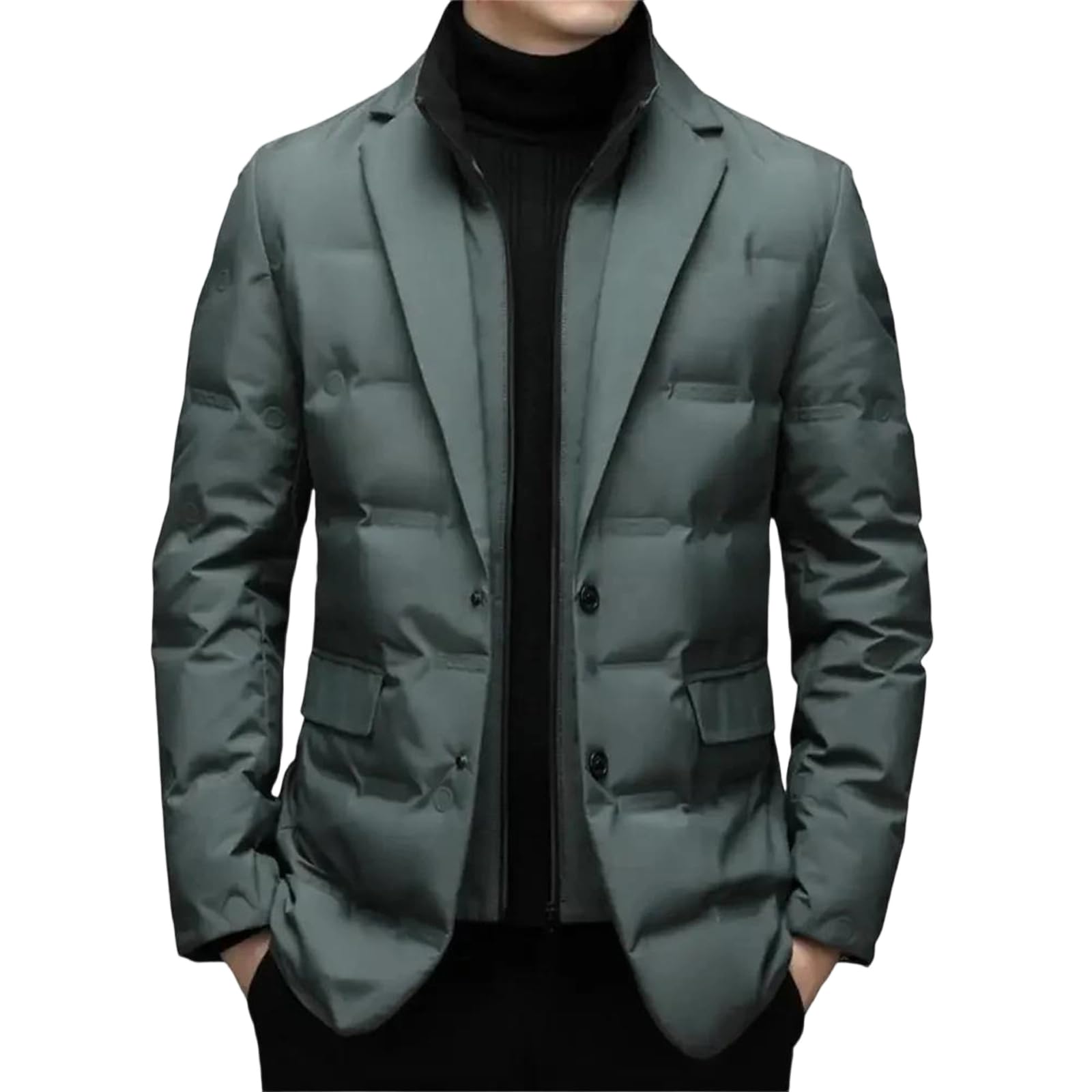 Doudoune Business Casual premium, manteau d'hiver chaud et polyvalent
