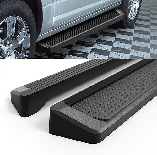 Miniatura 6 de iBoard estribos For 2003-2017 Ford Expedition Sport Utility 4 puertas (Excl. El modelo), Negro