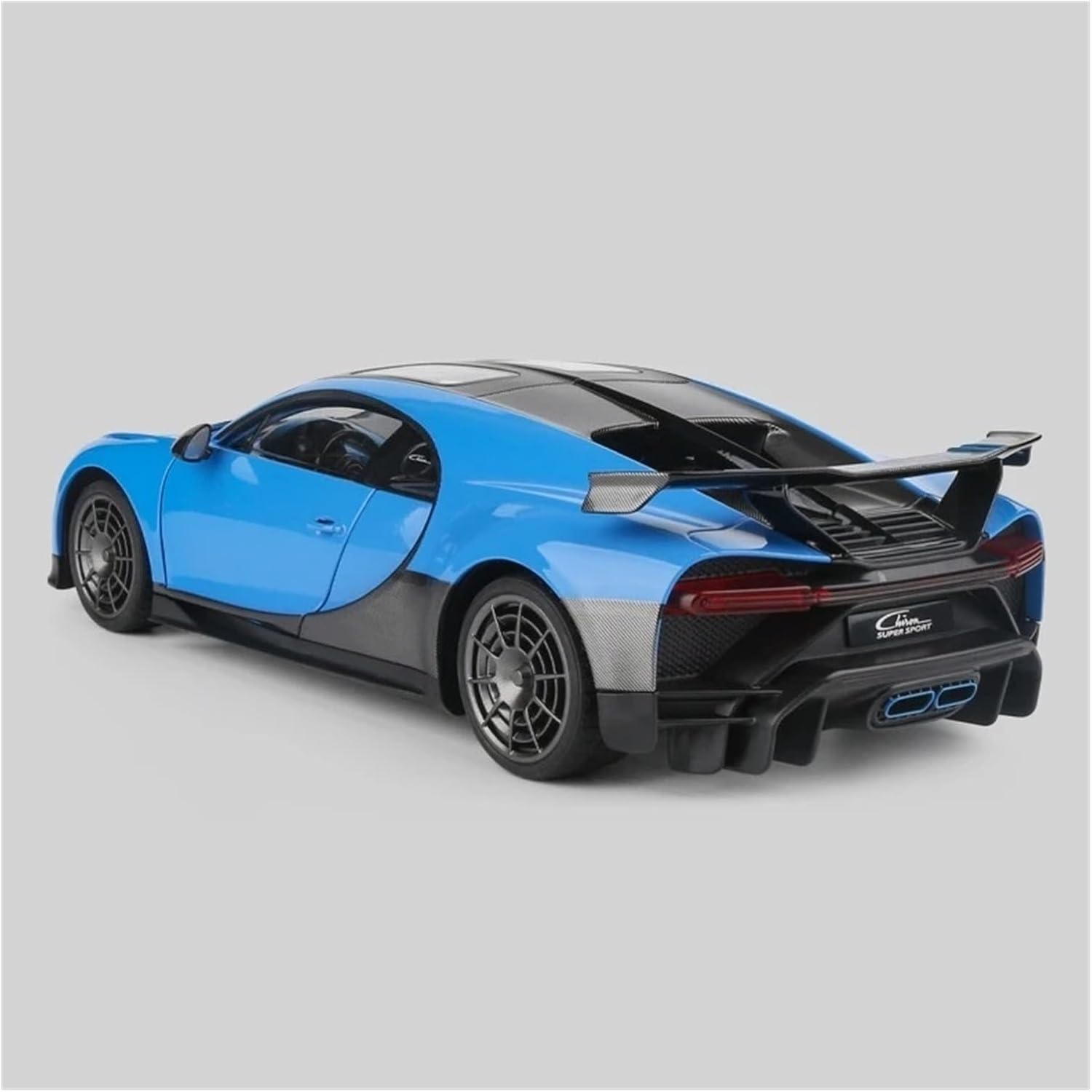 1:18 for Chiron Alloy Diecasts Metal Casting Sound and Light Model Car Toys(Yellow,with Box)