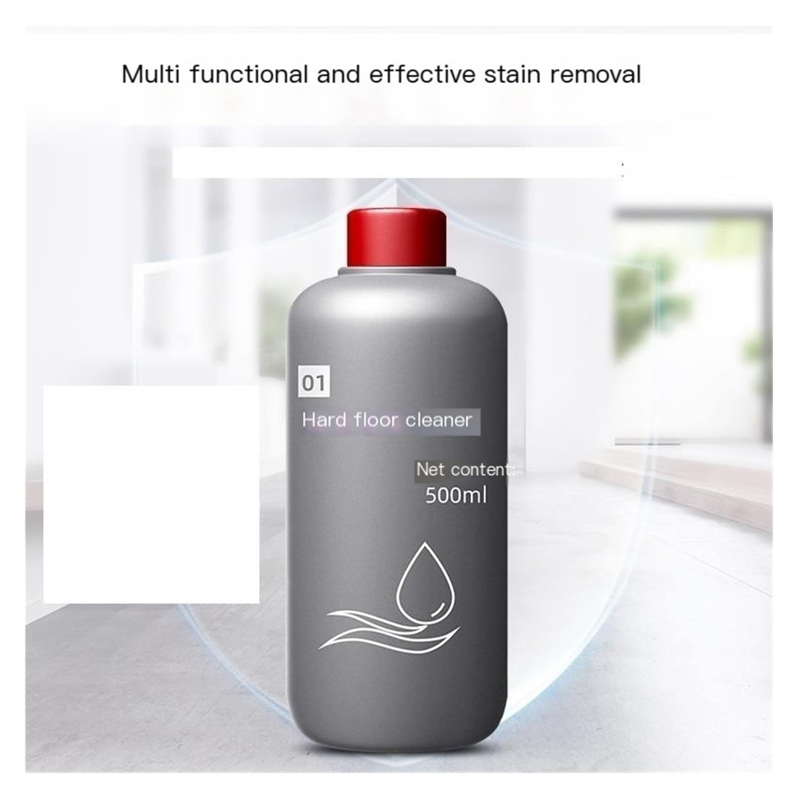 500ML (16.90 FL OZ),Solución de limpieza de fregadoras de pisos 。 Compatible para Dyson。 Líquido limpiador de suelos multiusos, accesorio de aspiradora(2pcs)