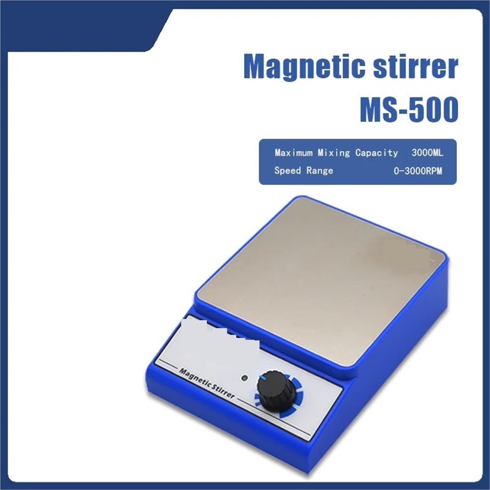 Centrifuga Agitatore magnetico ad alta potenza con asta di agitazione 3000 giri/min Volume massimo: ml