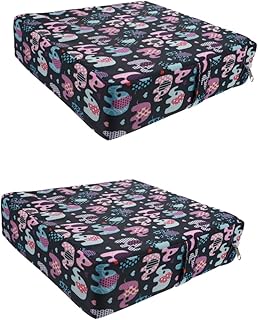 ibasenice Almofada De Reforço De Cadeira Infantil 2 Peças Cadeira Para Cadeiras De Criança Cadeira Para Bebês Almofada De Cadeira Infantil Reforço De Cadeira De Jantar De Bebê