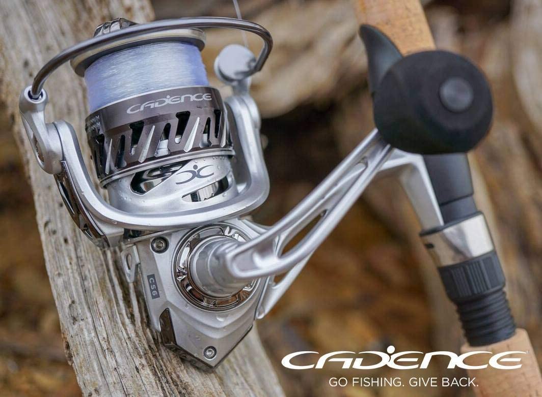 cadence fishing cs6 spinning reel Cadence Spinning Reel,CS6 Strong Aluminum Frame Fishing Reel with 8 Durable  & Corrosion Resistant Bearings for Saltwater or Freshwater, Super Smooth  Powerful Reel with 29LBs Max Drag 6.2:1 Spin Reel : Amazon.sg: