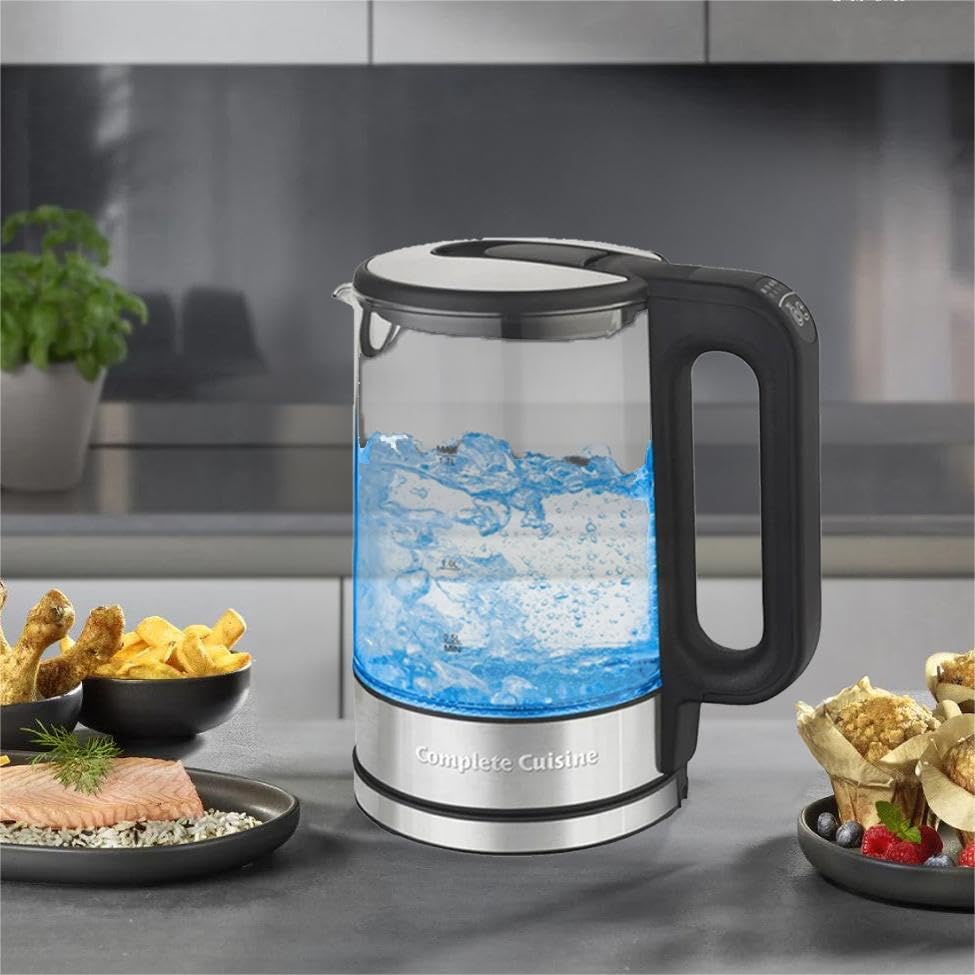 Tetera eléctrica Complete Cuisine CC-EK-2000-TC 1.7 L con control de temperatura miniatura 6