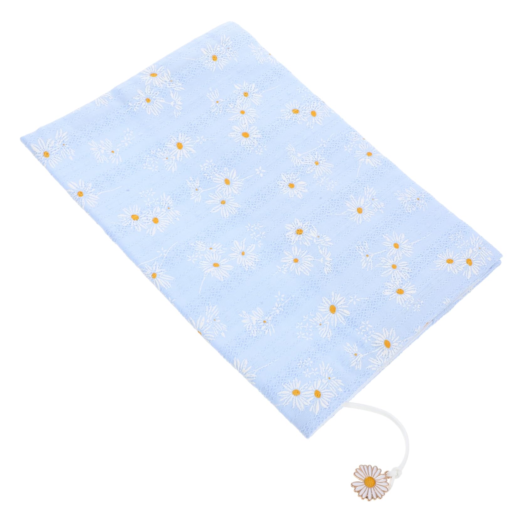 NUOBESTY 4pièces Couverture De Tissu Décorative Housse De Réutilisable Pour Carnet De Scrapbooking Design Unique Avec Motif De Marguerite