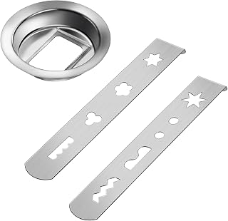 Pastry accessory for chopper accessory for cookies, meat mincer, biscuiter, 8 shapes of stainless steel nozzles for meat mincer MUM4/MUM5 biscuit accessories