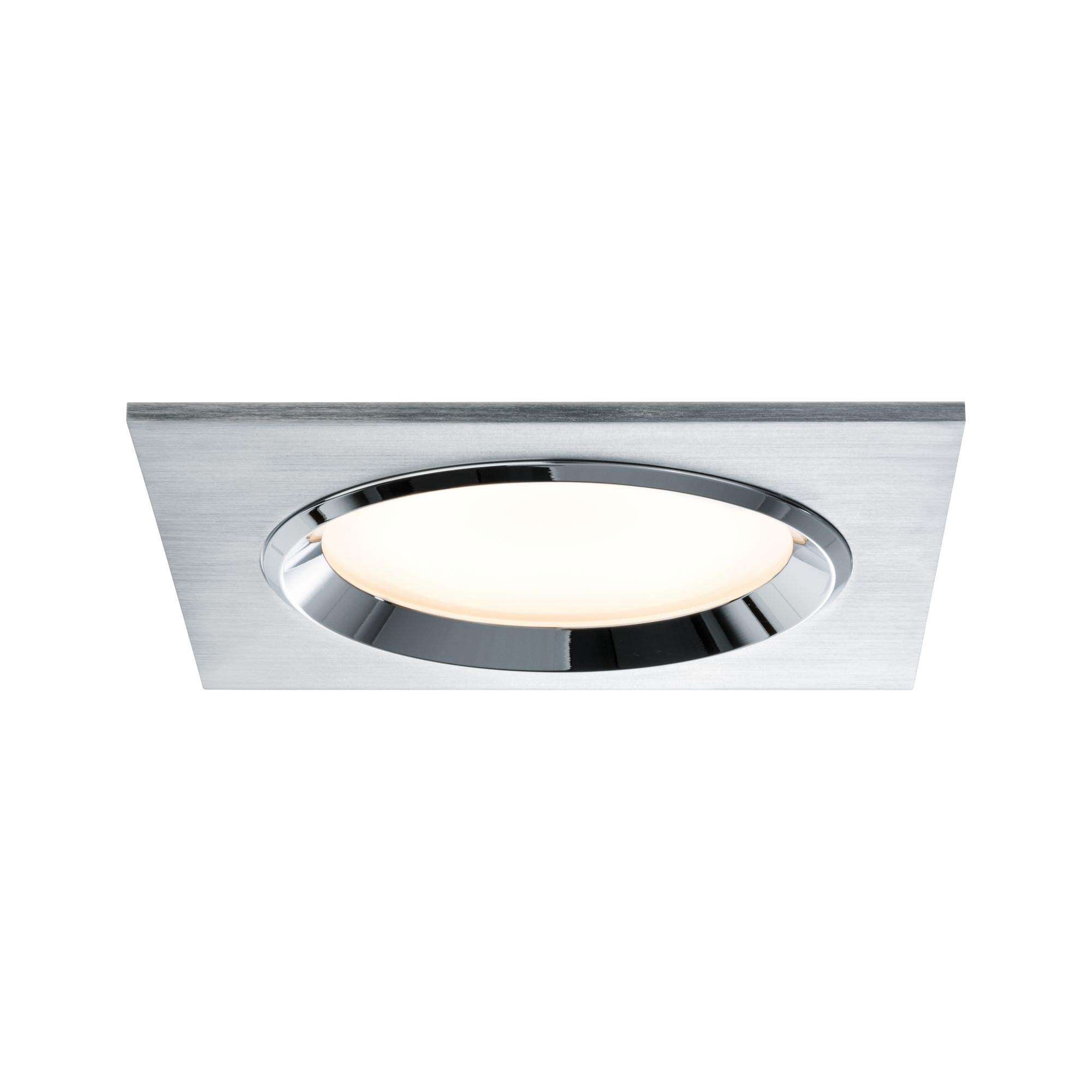 Paulmann 92696 Prem rec Light br Dice Square LED 3x8W 36VA 230V/700mA 150x150mm alu/Glass