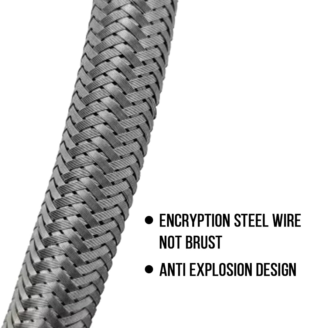 RN S.S. 304 Connection Pipe (With Spanner)