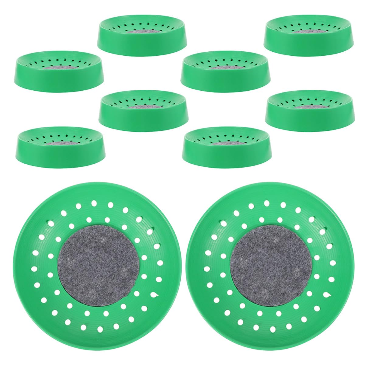 10 Pezzi Nidi di Plastica per Piccioni Lavabili e Sicuri Ciotole per Nidificazione Uova di Piccione Accessori per Uccelli per Zoo e Negozi di Animali