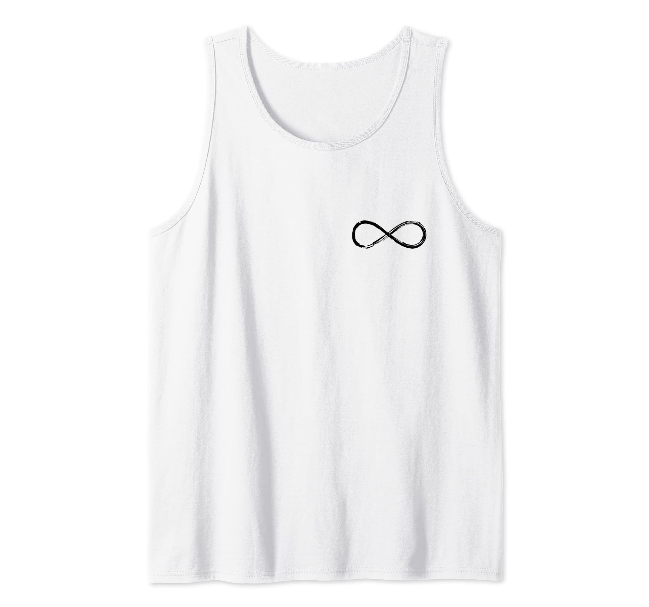 Infinity Symbol Lemniscate Figure Eight Math Eternity Ever Tank Top