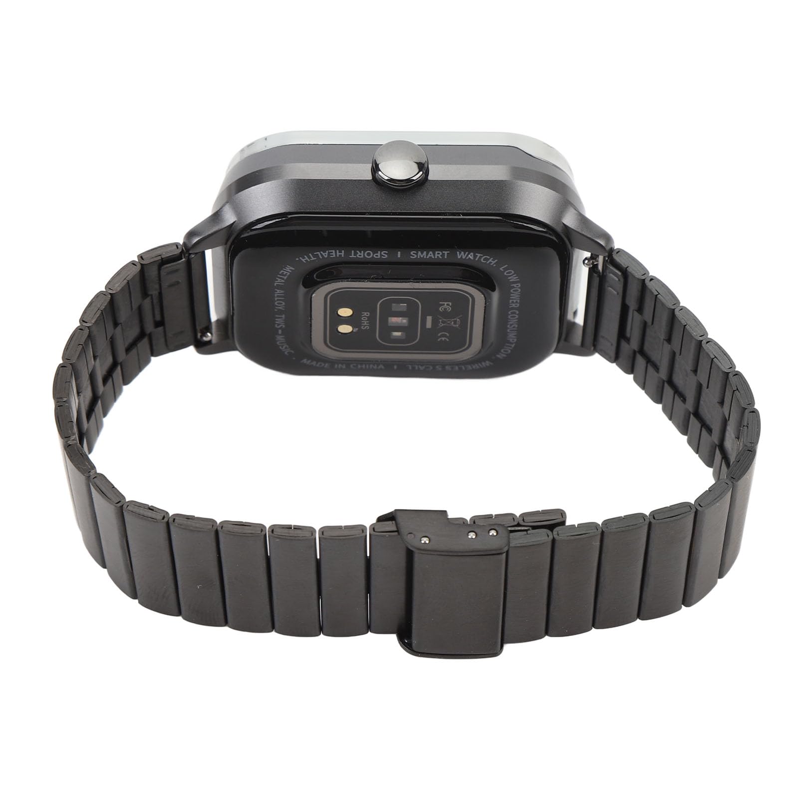 Cryfokt 2,01-Zoll-TFT-Smartwatch mit Ohrhörern 2 in 1, NFC-Smart-Sportuhr, Kabelloser Bluetooth-Kopfhörer-Fitness-Tracker, mit Kamerafernsteuerung, für Smartphones mit 7.0 und (Silber mit