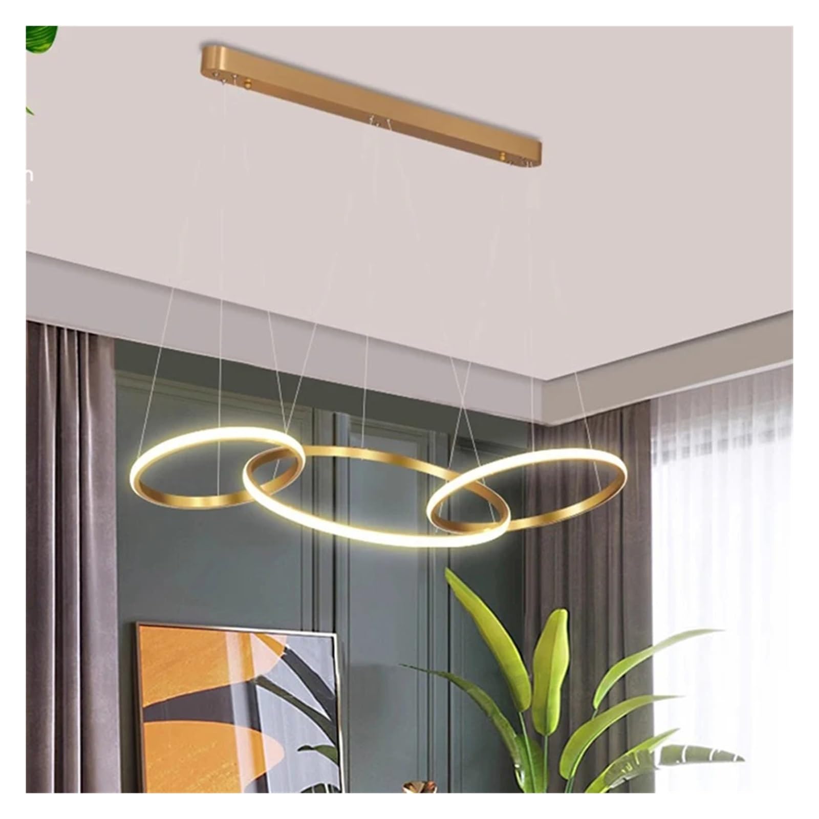 Luces colgantes LED modernas para Sala de estar, comedor, iluminación, decoración de interiores, dormitorio, cocina, Barra, accesorio