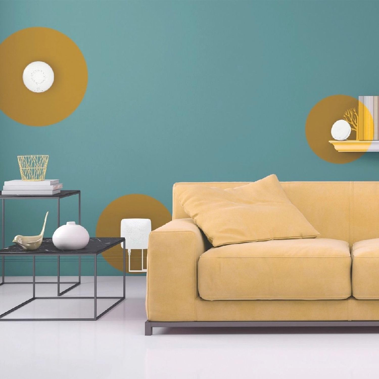 Airthings House Kit, sistema di monitoraggio della qualità dell'aria interna e Radon, multi-room