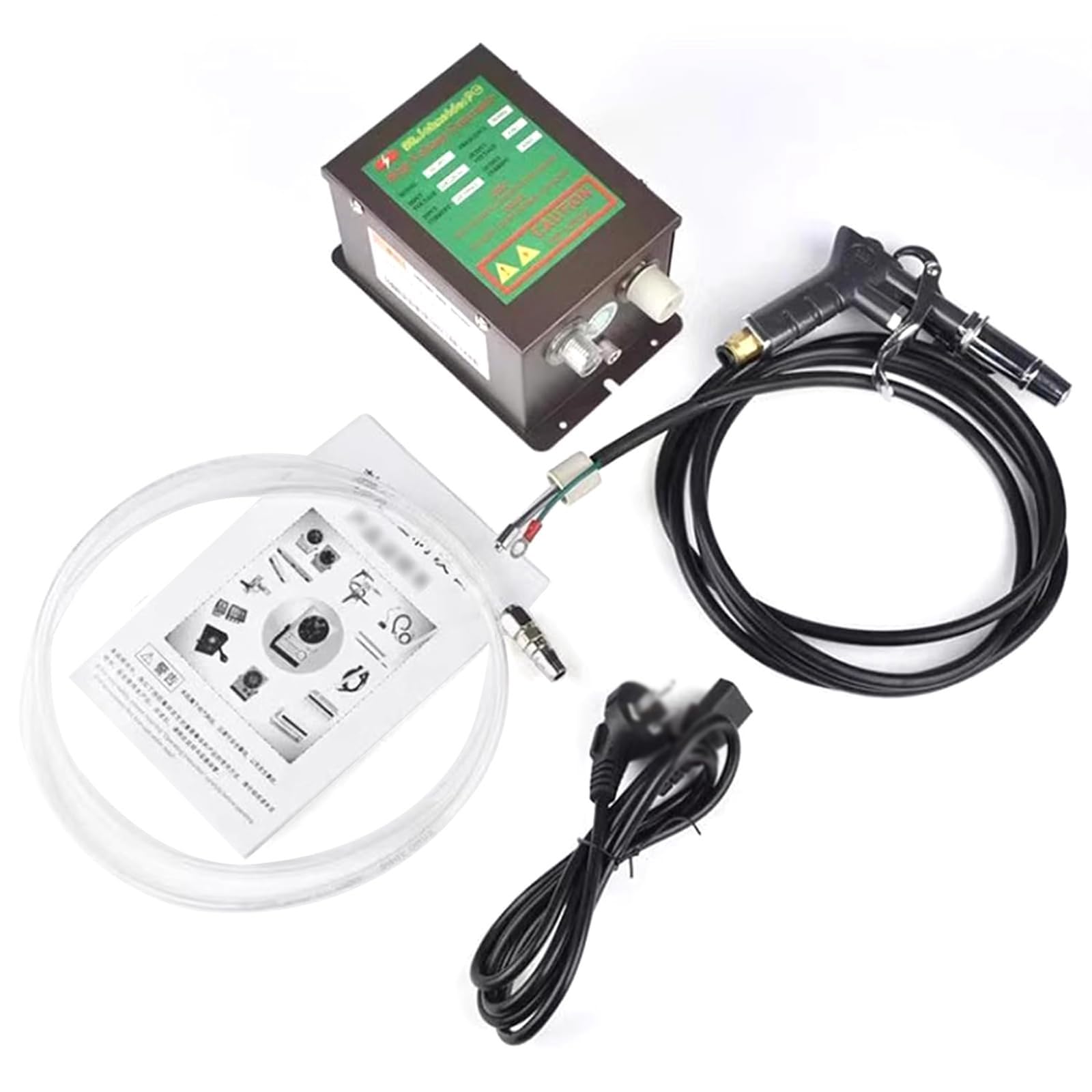 Pistolet à air ionisant Antistatique, générateur de Tension, ioniseur pour la décharge d'électricité Statique, Pistolet Antistatique Industriel, éliminateur d'électricité Statique