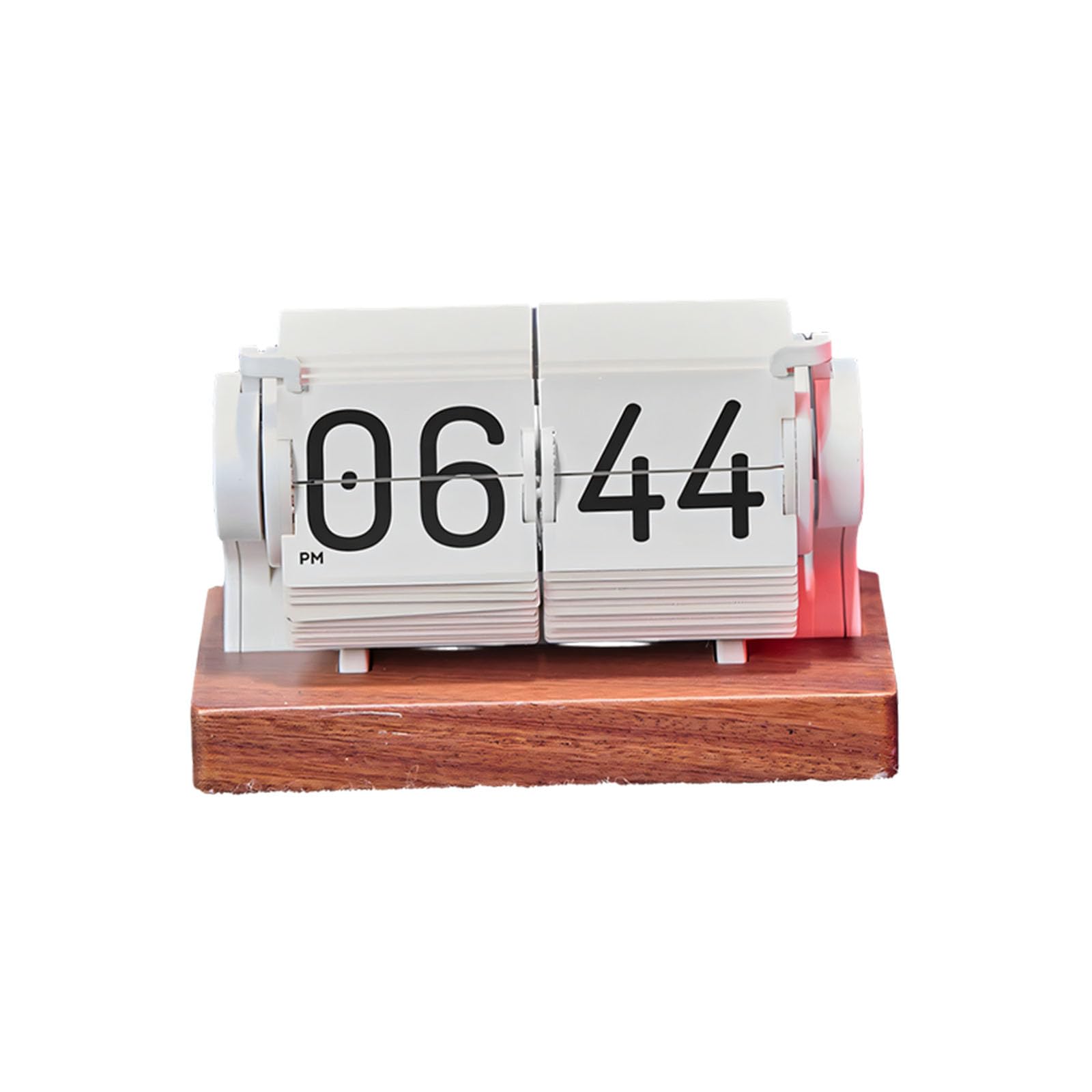 Elegante Sveglia Multifunzione con Timer con Base in Legno, Ideale per la Pianificazione del e Le attività quotidiane Sveglia con Agenda giornaliera