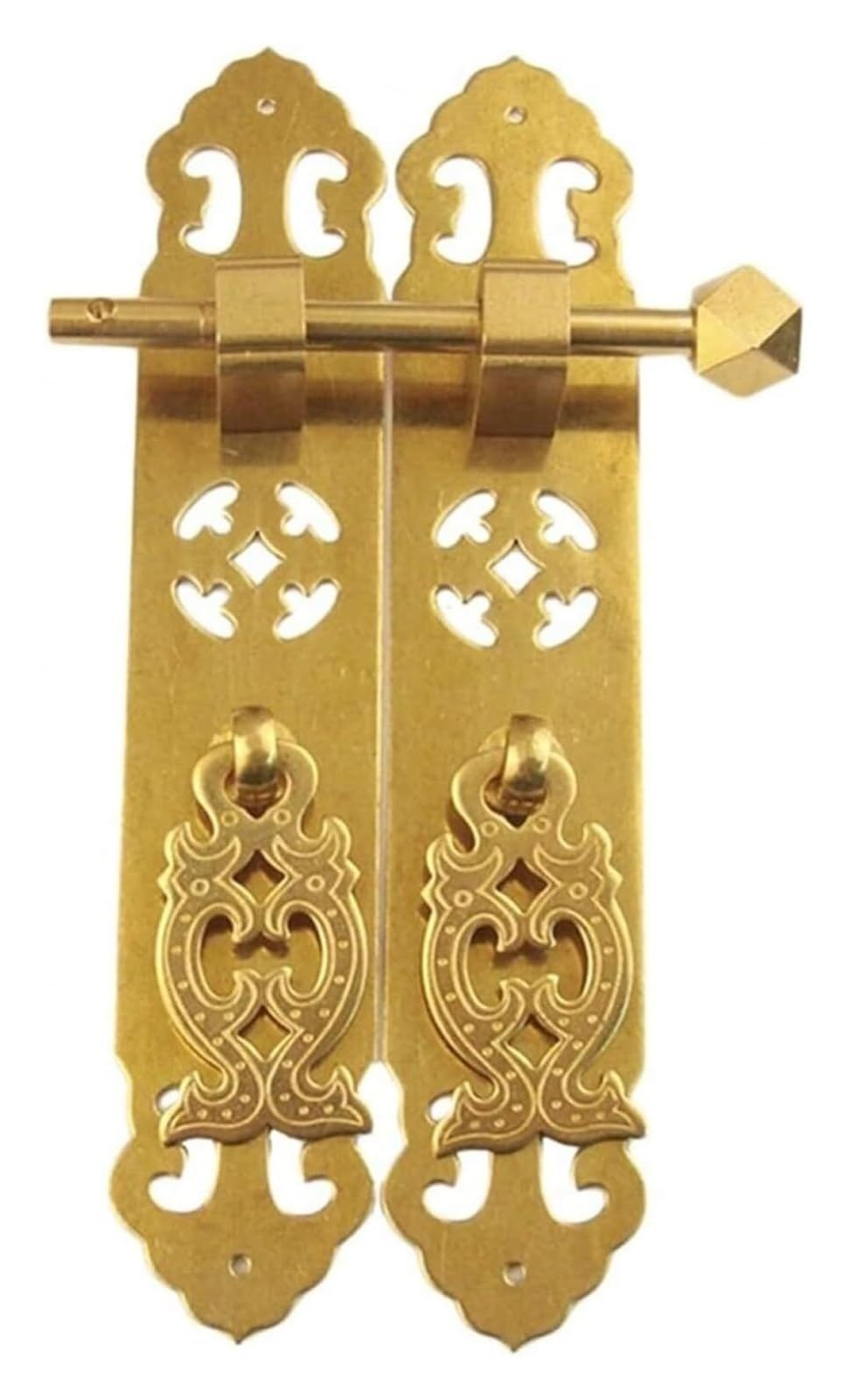 Voplivat Brass Vintage Cabinet Drawer Pulls, Door Handle For Bookcase Cabinet Cupboard Wardrobe Multicolor(Brass)