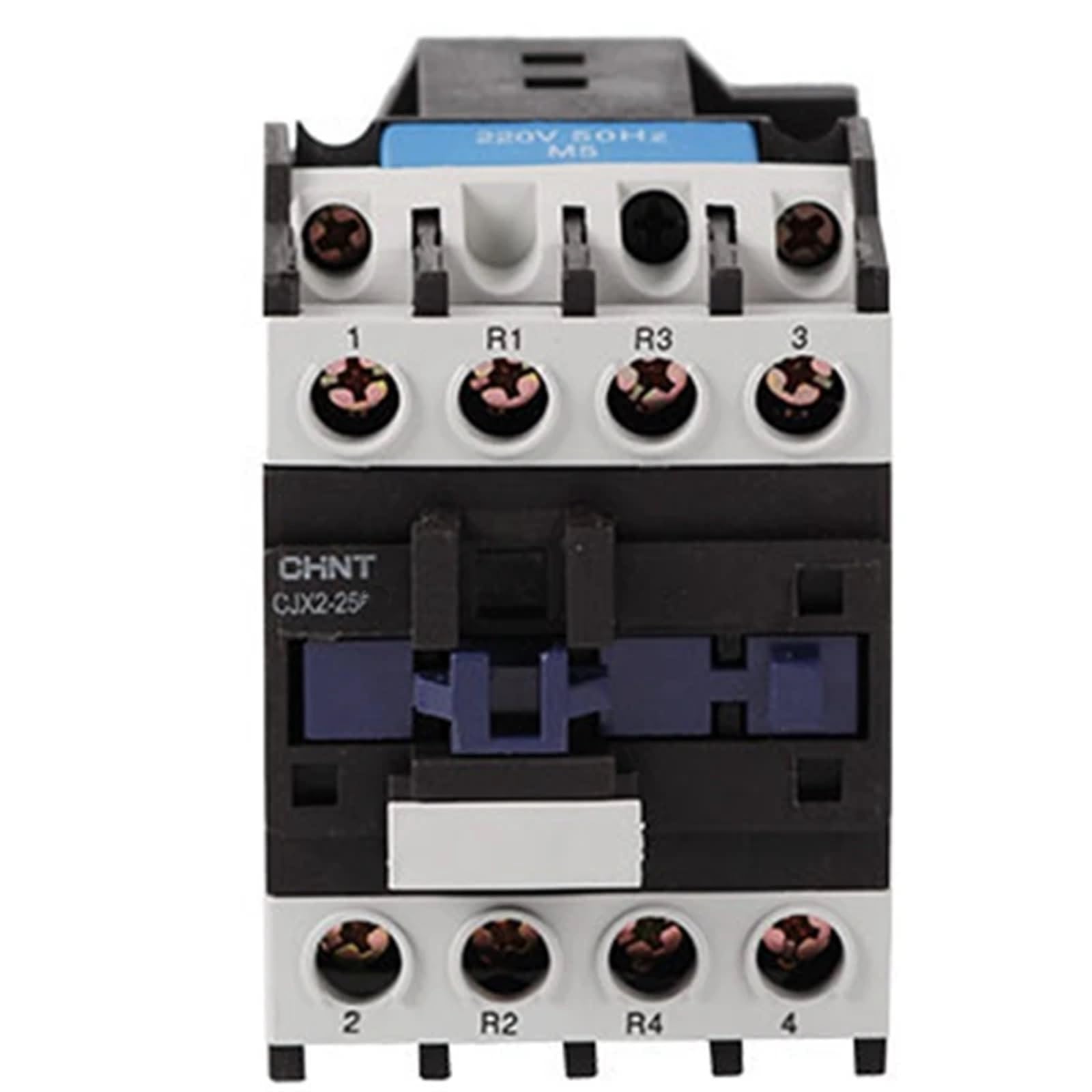 CJX2-2508 2NO 2NC 25A 220V Contactor de Montaje en riel Contactor eléctrico Industrial CJX2 2508