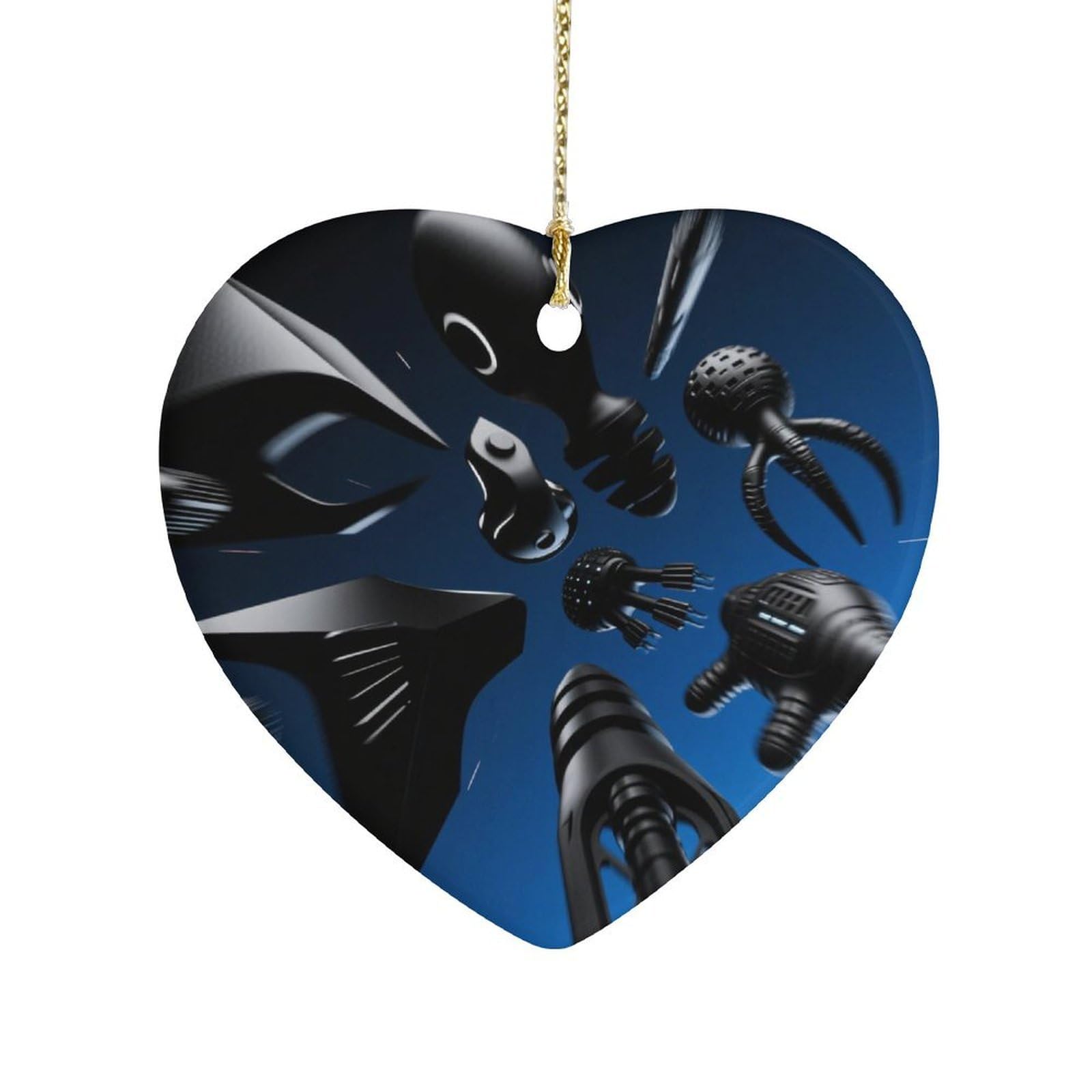 Fekiloot Style Geometry Ceramic Ornament Home Decor Keepsake