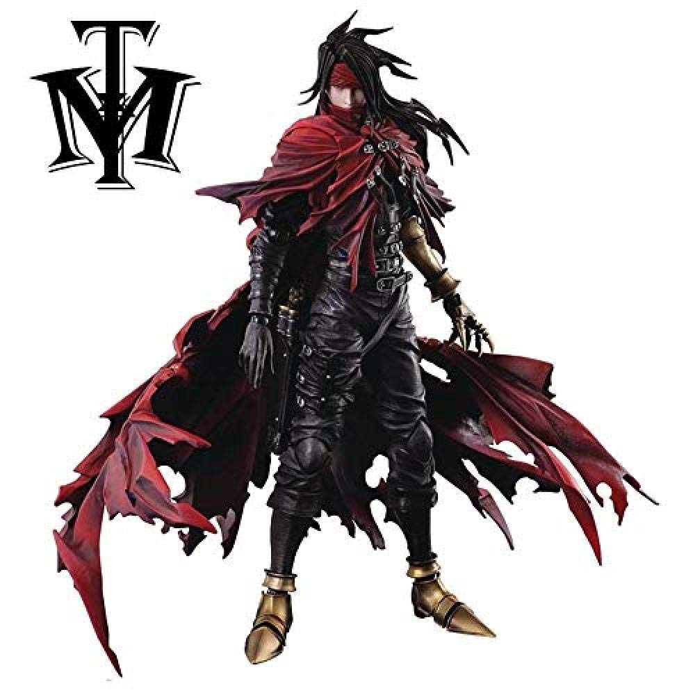 QPMZ Anime Final Fantasy VII Action Figure Collection Valentine's Day Playing Tableware Kai Figurine Children's Toy Model Playarts Statue FF7
