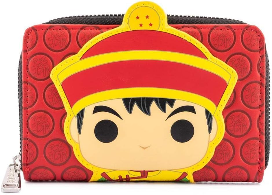 Loungefly POP Dragon Ball Z Saiyan Gohan Piccolo Faux Leather Wallet