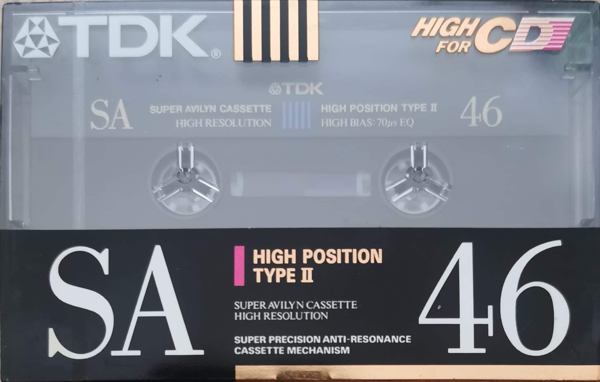 Amazon | TDK オーディオ カセットテープ SA 46分 ハイポジ SA-46M 